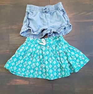 Girls Shorts and Skort - Size 4